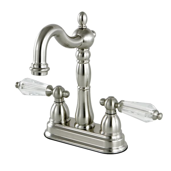 4" Centerset Bar Faucet, Brushed Nickel